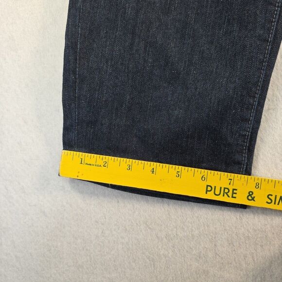 Old Navy Classic Rise Cropped Capri Jeans Women's size 8 Stretch Peddle Pusher - Picture 8 of 11